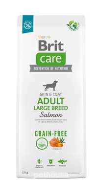 Brit Care Grain Free Adult Large Breed Salmon 12 кг