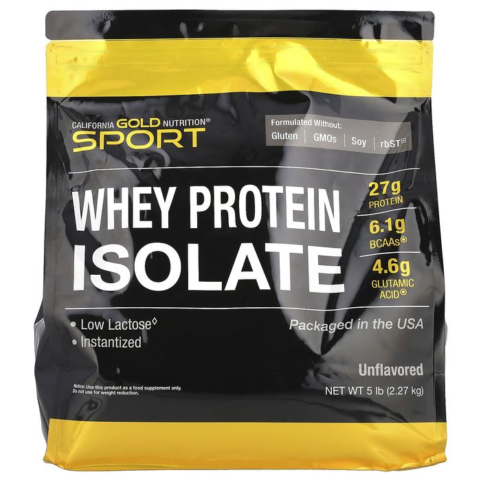 Протеїн ізолят california gold nutrition whey protein isolate
