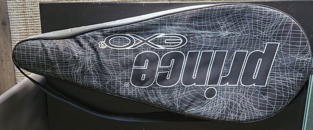 Raquete ténis Prince Exo3 + antivibrador Head + bolsa transporte