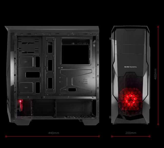 Caixa ATX Mid Tower Mars Gaming MC5