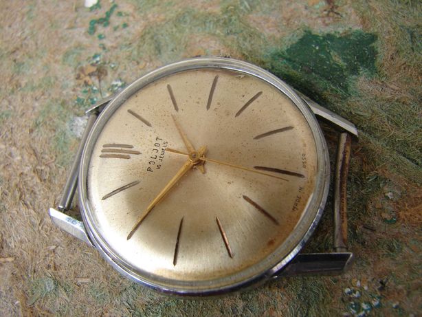 Poljot słoneczko na 16 kamieniach - stary zegarek  USSR
