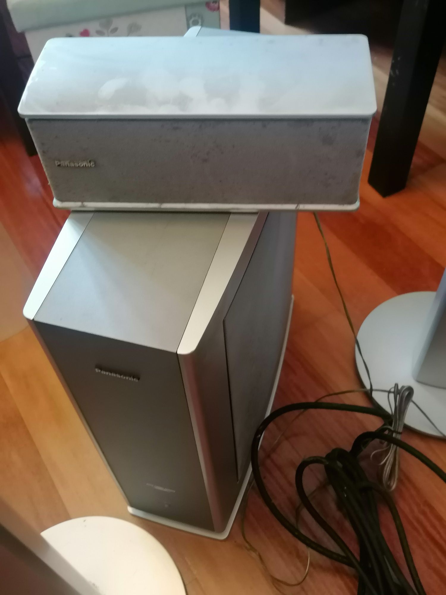 Vendo sistema de som com subwoofer Panasonic