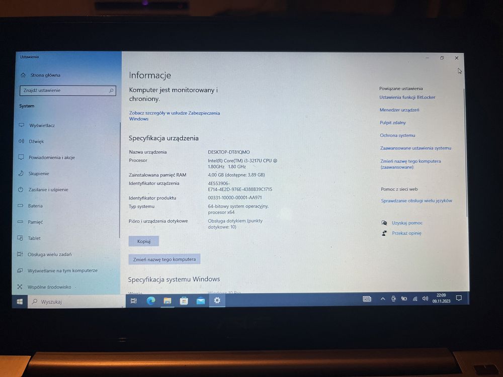 Asus x202e laptop z ekranem dotykowym