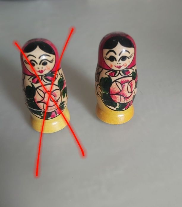Матрёшка трехкукольная коллекционная