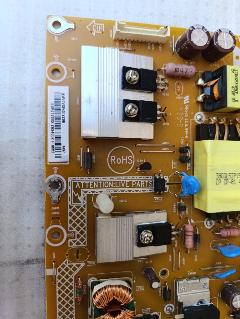 Плата блока питания Филипс 42 дюйма   715G6169-P01-W22-002H
