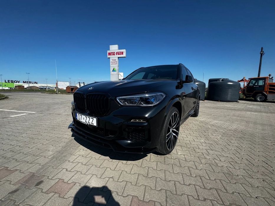 BMW X5 M BMW X5M 50i F-Vat 23% CESJA LEASINGU Lasery Swarovski Masaże Bowers