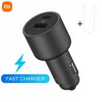 Автомобильное зарядное Xiaomi Car Charger USB+USB-C 100W (CC07ZM)