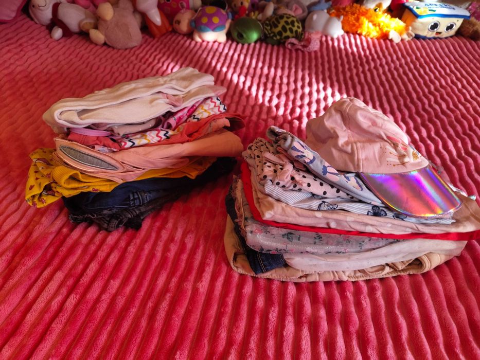 Ubranka dla dziewczynki r 86-92