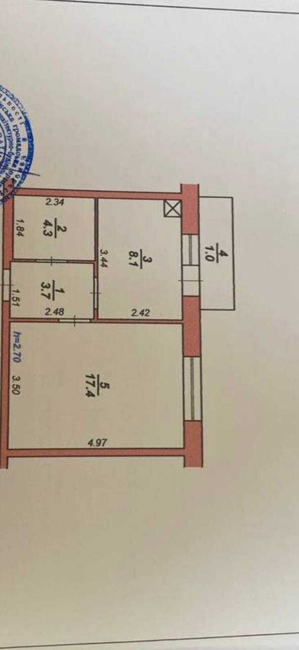 Продаж 1 кімнатної квартири, Гречани , ЖК "Містечко Північне"