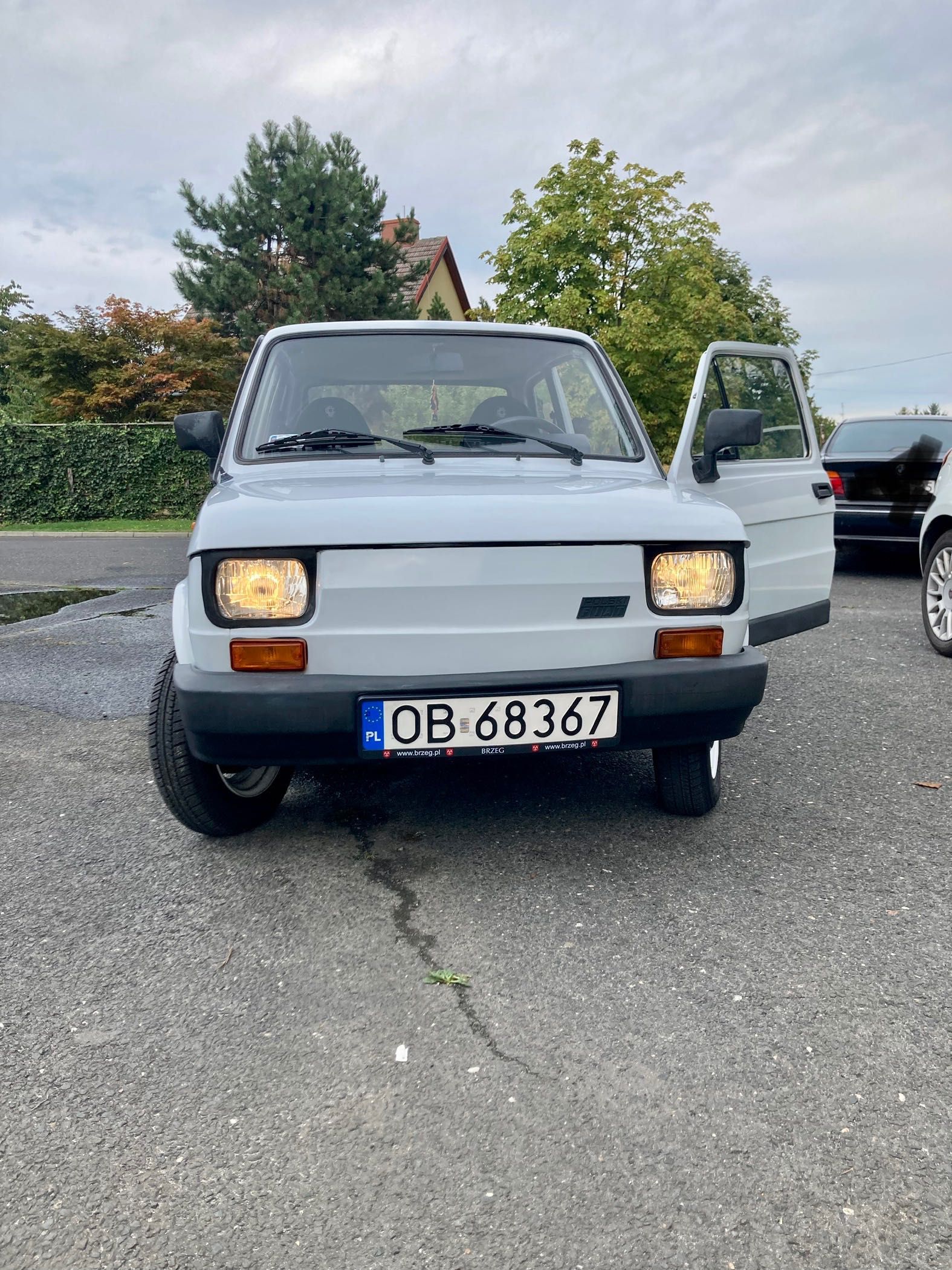 Fiat 126p FL, fotele Inter Groclin