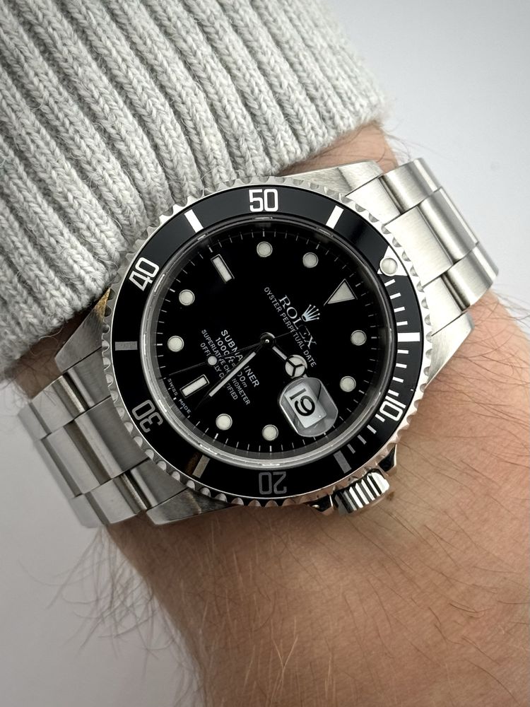 FULLSET Rolex Submariner Date ref. 16610T cal.3135