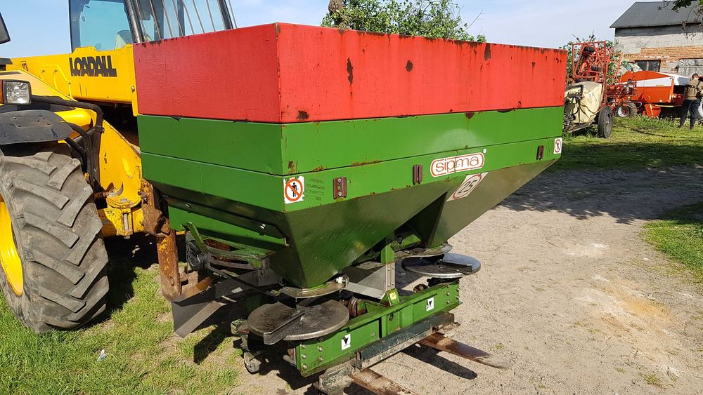 Rozsiewacz nawozu SIPMA N-060/1,brzeg,amazone,transport.
