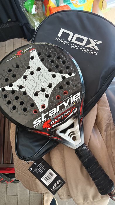 Raquete padel impecável