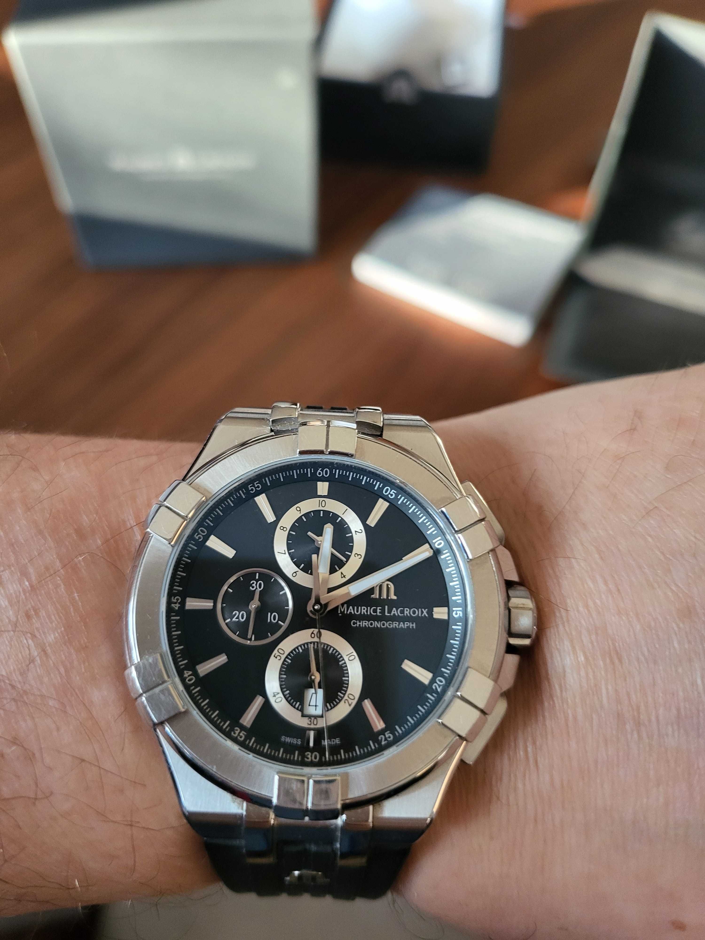 Maurice Lacroix Aikon Chronograph AI1018... SUPER STAN !!!