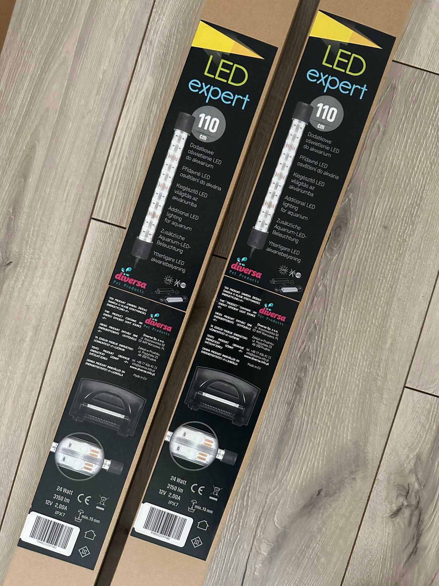 Oświetlenie LED EXPERT 24W do pokrywy o długości 120cm