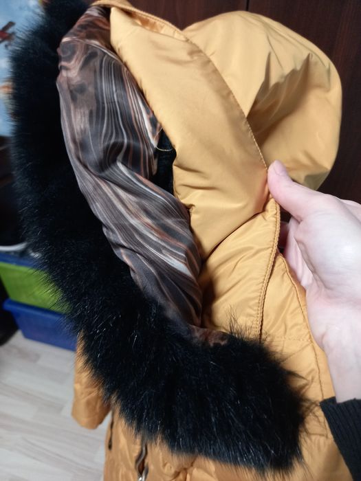 Зимняя куртка пух / перо 48р