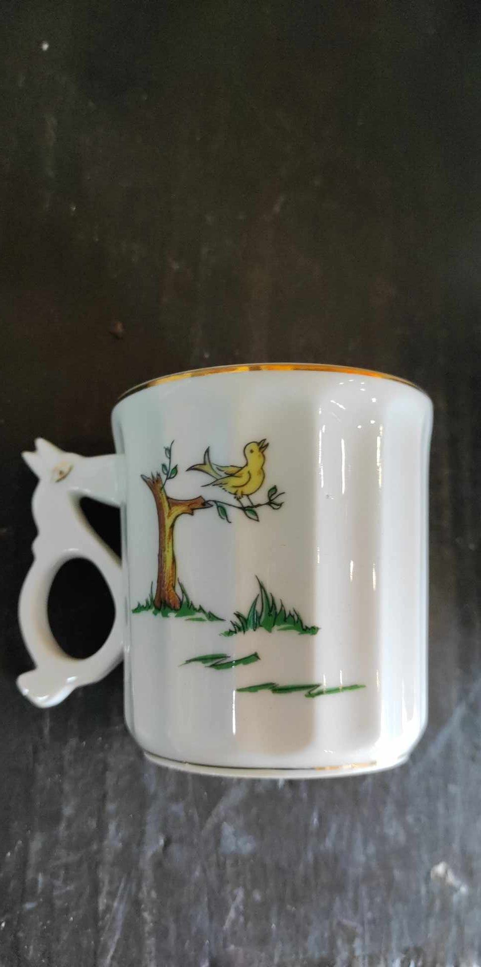 Canecas de criança vintage em porcelana SP Coimbra