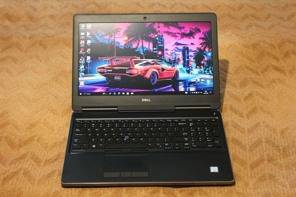 DELL 7510/intel Xeon E3-1505 V5/RadeonWX5170m 2GB/16GB/SSD512/АКБ4ч/15