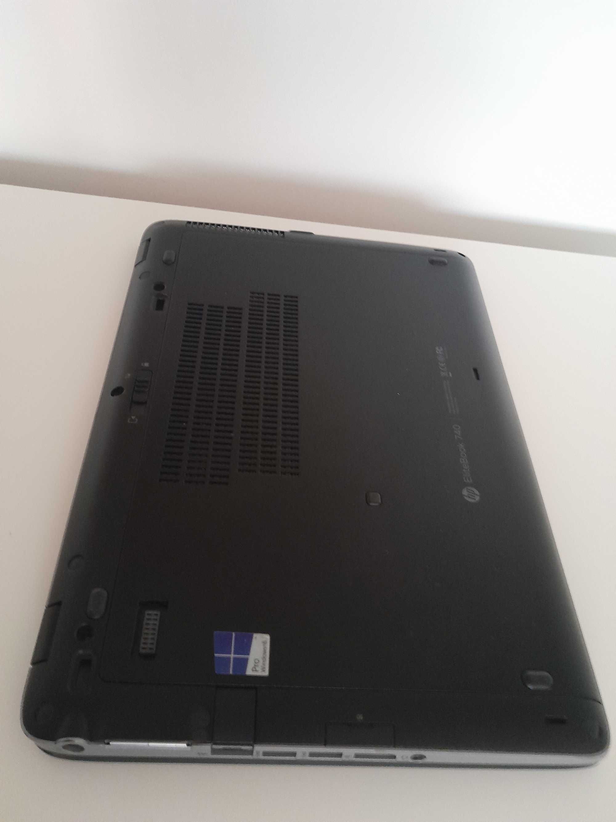 Laptop Hp EliteBook 740G2 14FHD dotyk i5/8GB/SSD 128GB/W10/Jak nowy