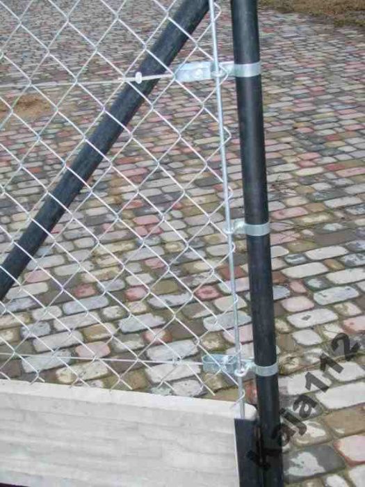 Słupek ogrodzeniowy ocynk 42,4 H-200,siatka ogrodzeniowa,brama,furtka