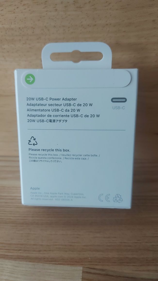 USB-C Apple ładowarka