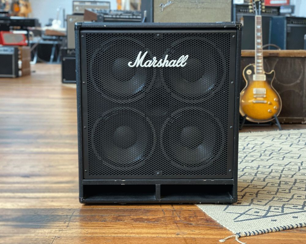 Marshall MBC410 600 Watt 4x10" Bass Speaker Cabinet