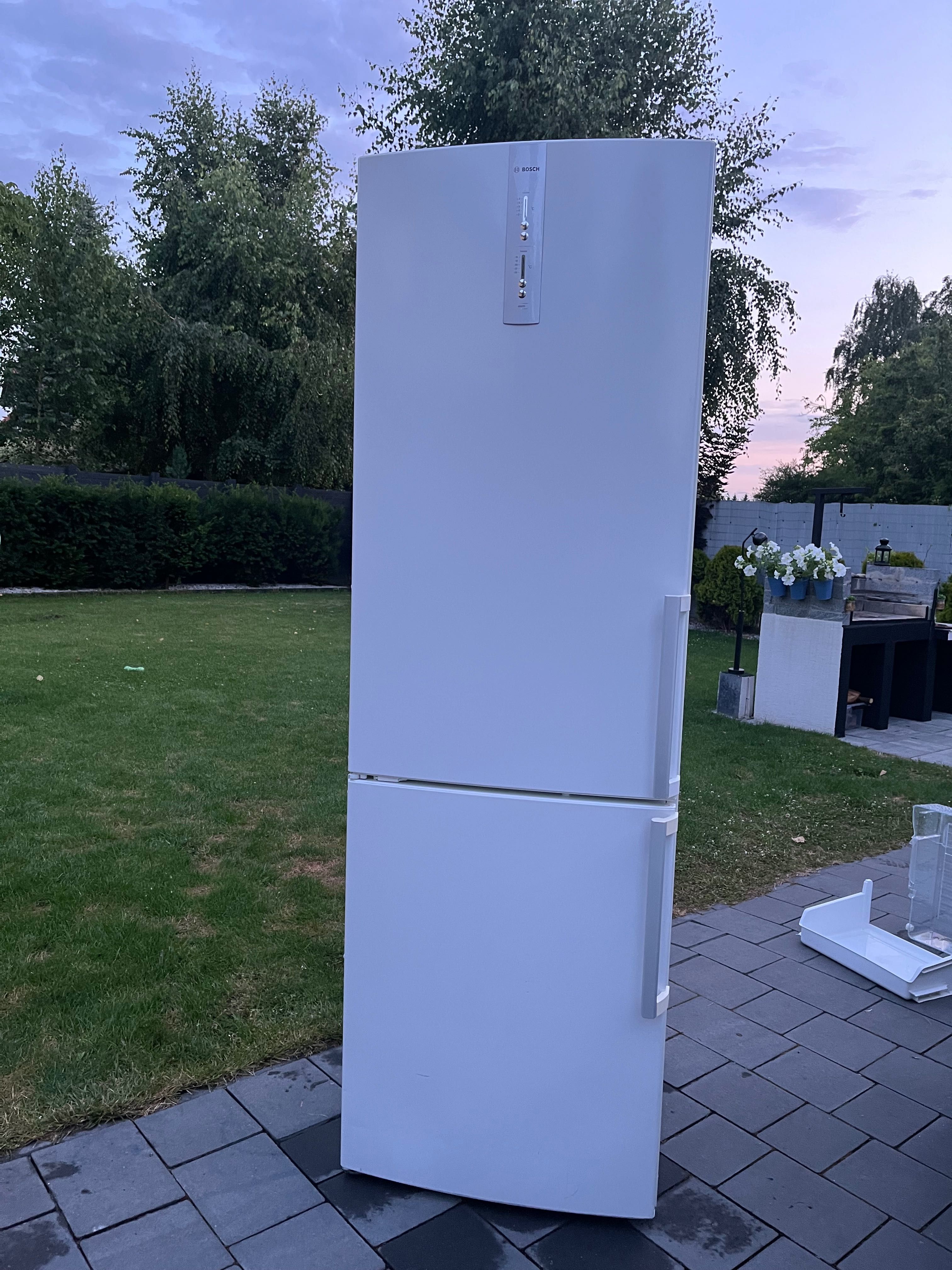 Lodówka Bosch KGN36A00 284  litry chłodziarko zamrażalnik