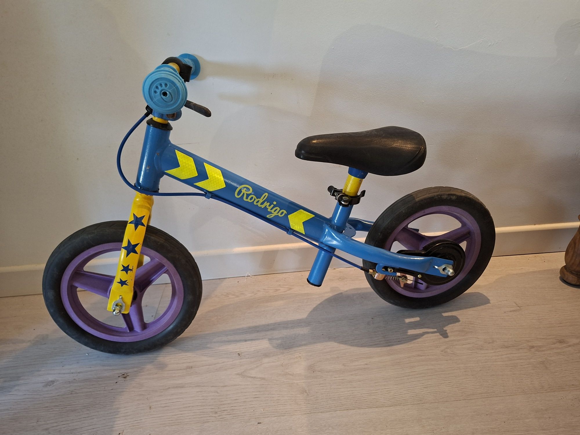 Bicicleta de criança sem pedais
