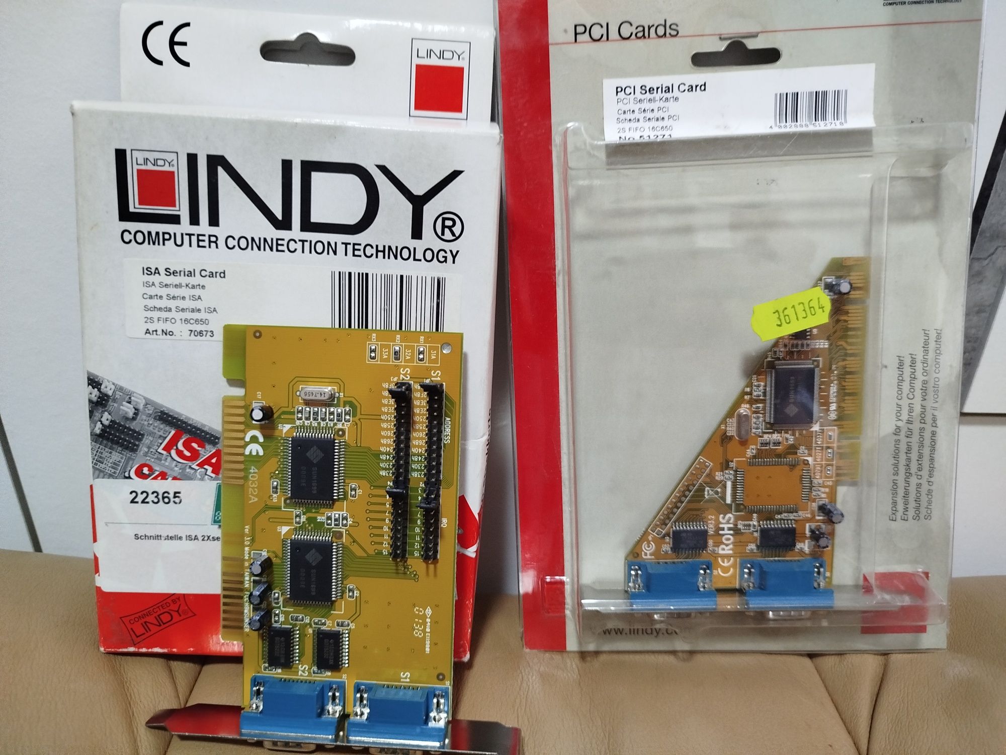 Комплект ретро-комплектуючих (ISA, PCI, SBC плата, COM-порти)