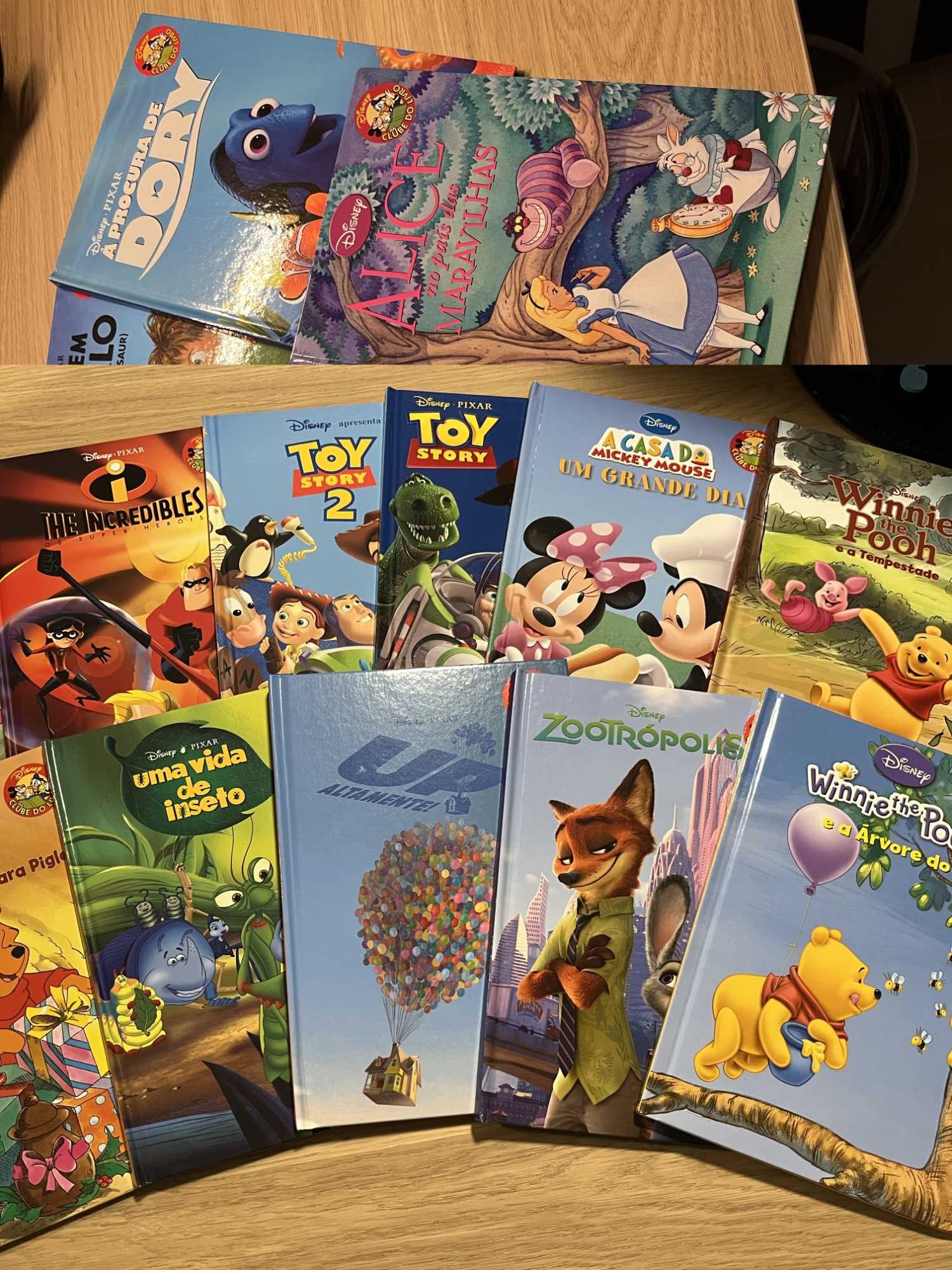 Livros disney do Clube de Leitores