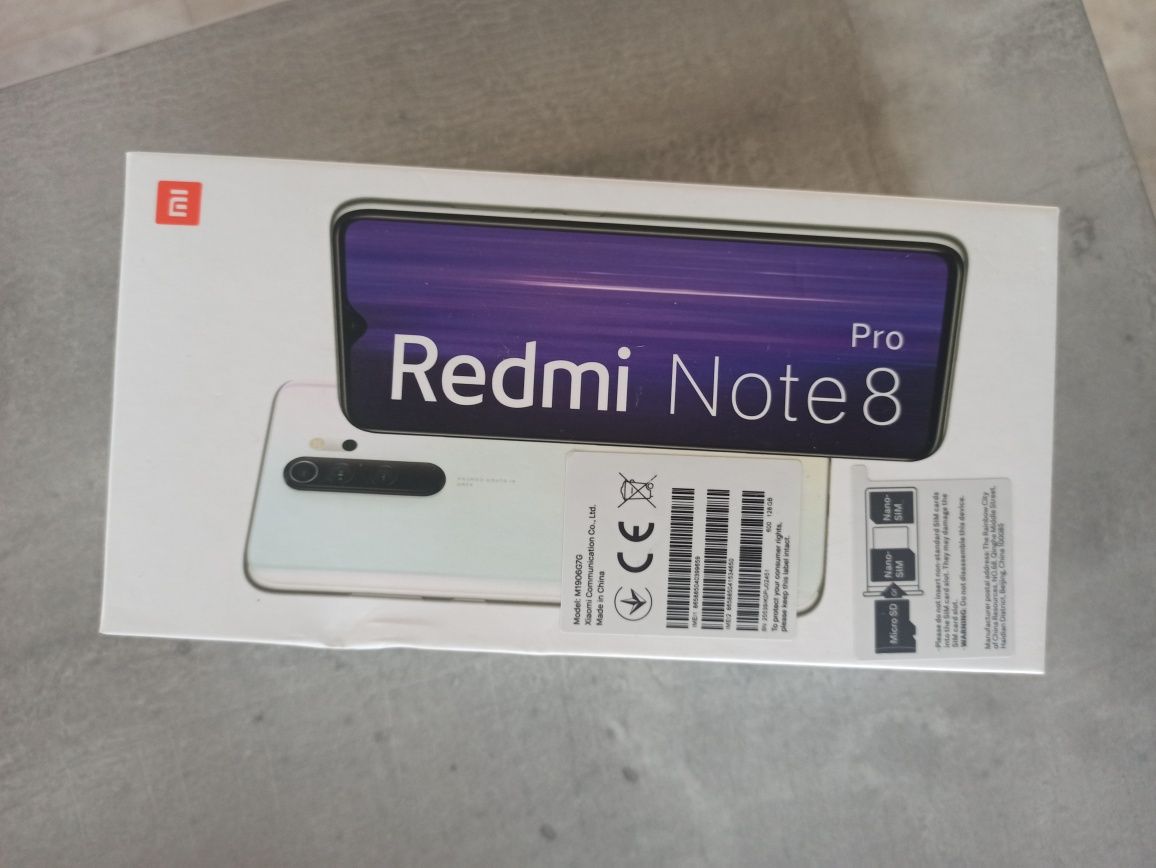 Smartfon Xiaomi redmi note 8 pro 6/128 idealny