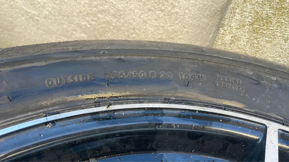 Alufelgi z oponami 275/50 R20 7mm