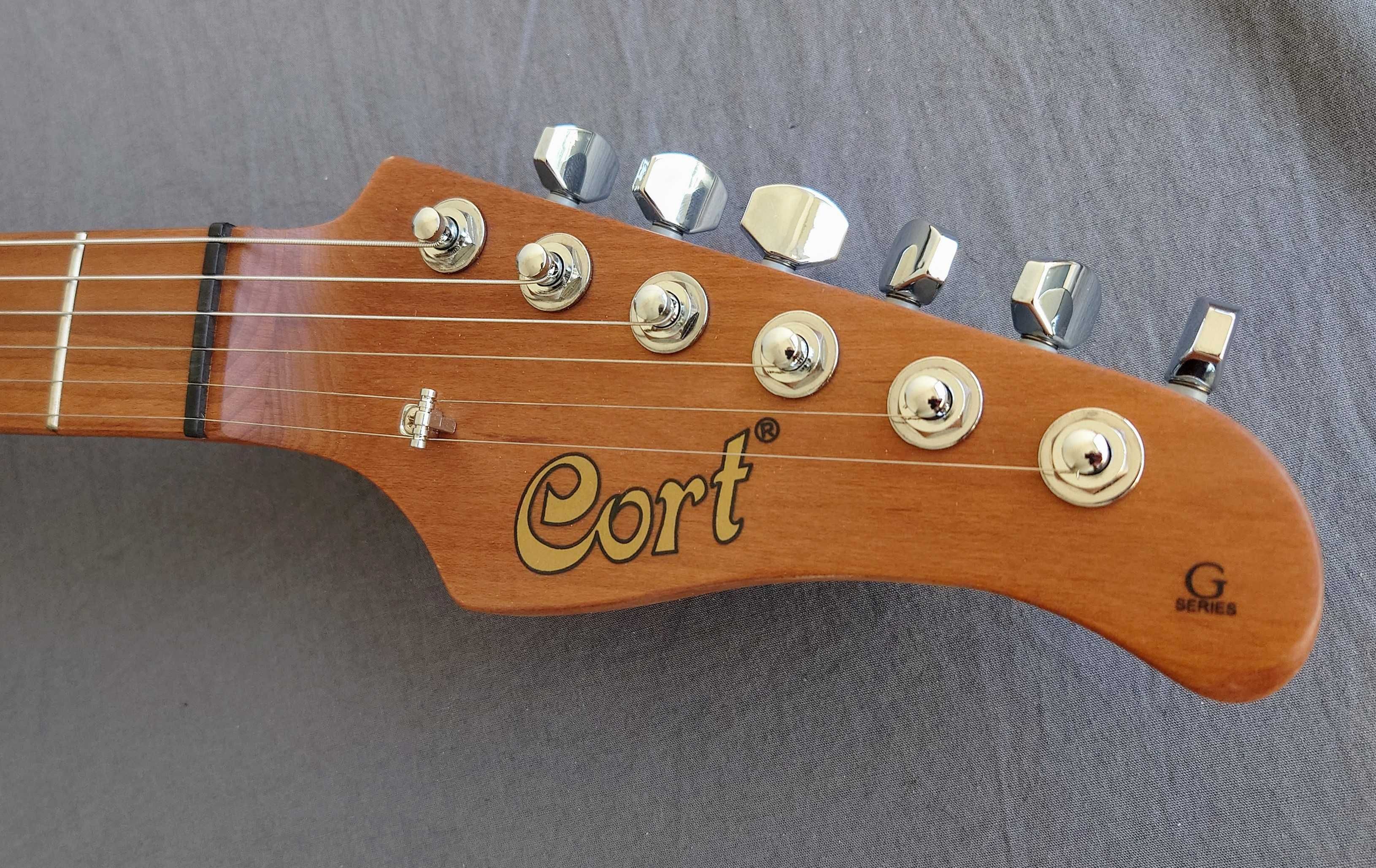 Cort G290 FAT II Bright Blue Burst gitara elektryczna