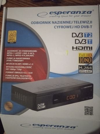 Dekoder esperanza HD DVB-T,DVB-T2