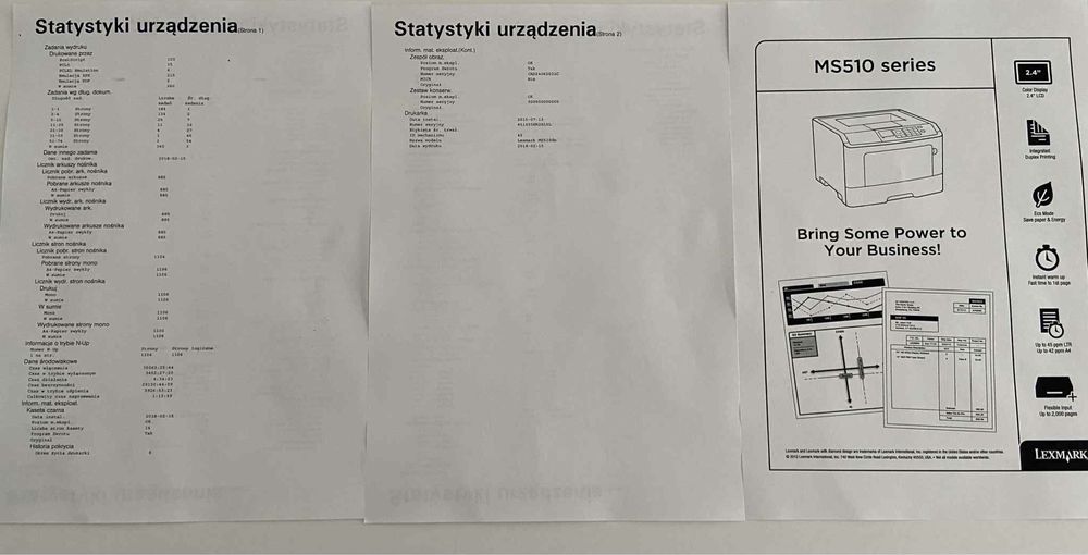 Drukarka Lexmark MS510dn