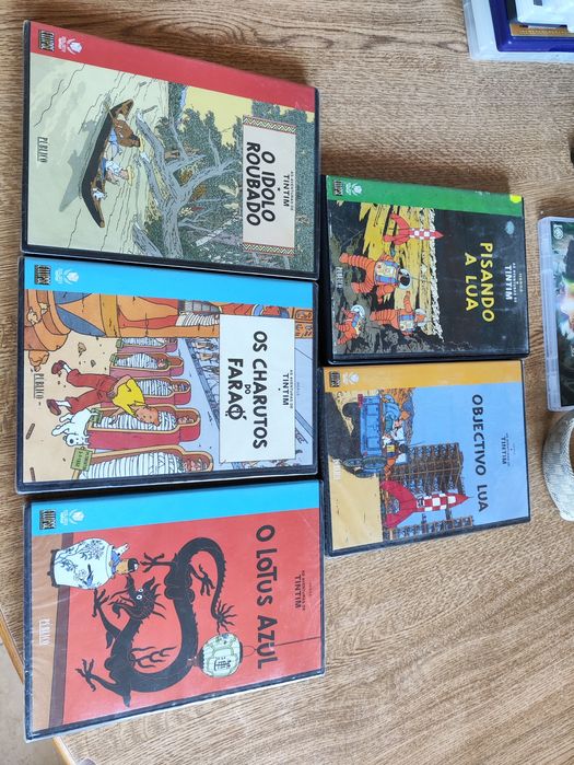 Dvds tintim coleção público