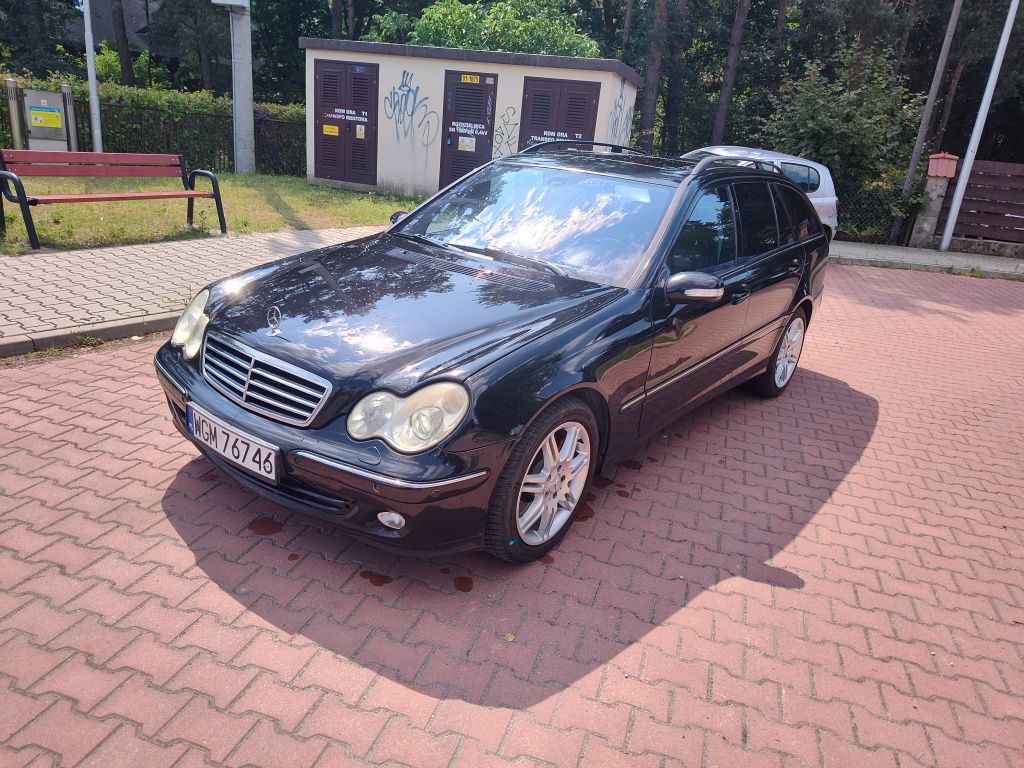 Mercedes Benz S203 C230 kompressor m271 192KM 2004r manual