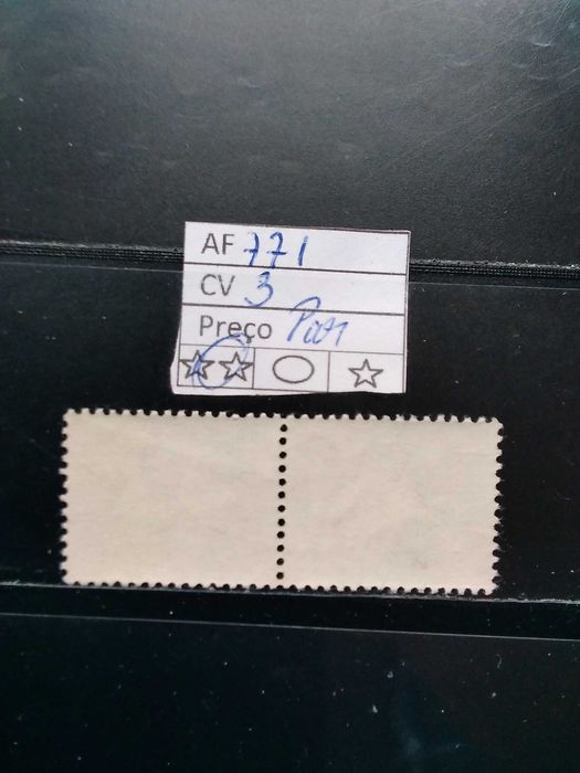 Par de Selos da Série Selo da Autoridade do Rei D° Dinis MNH **