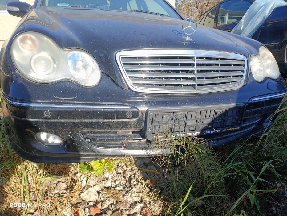 Комплект бампер фари капот Mercedes 203. Розборка