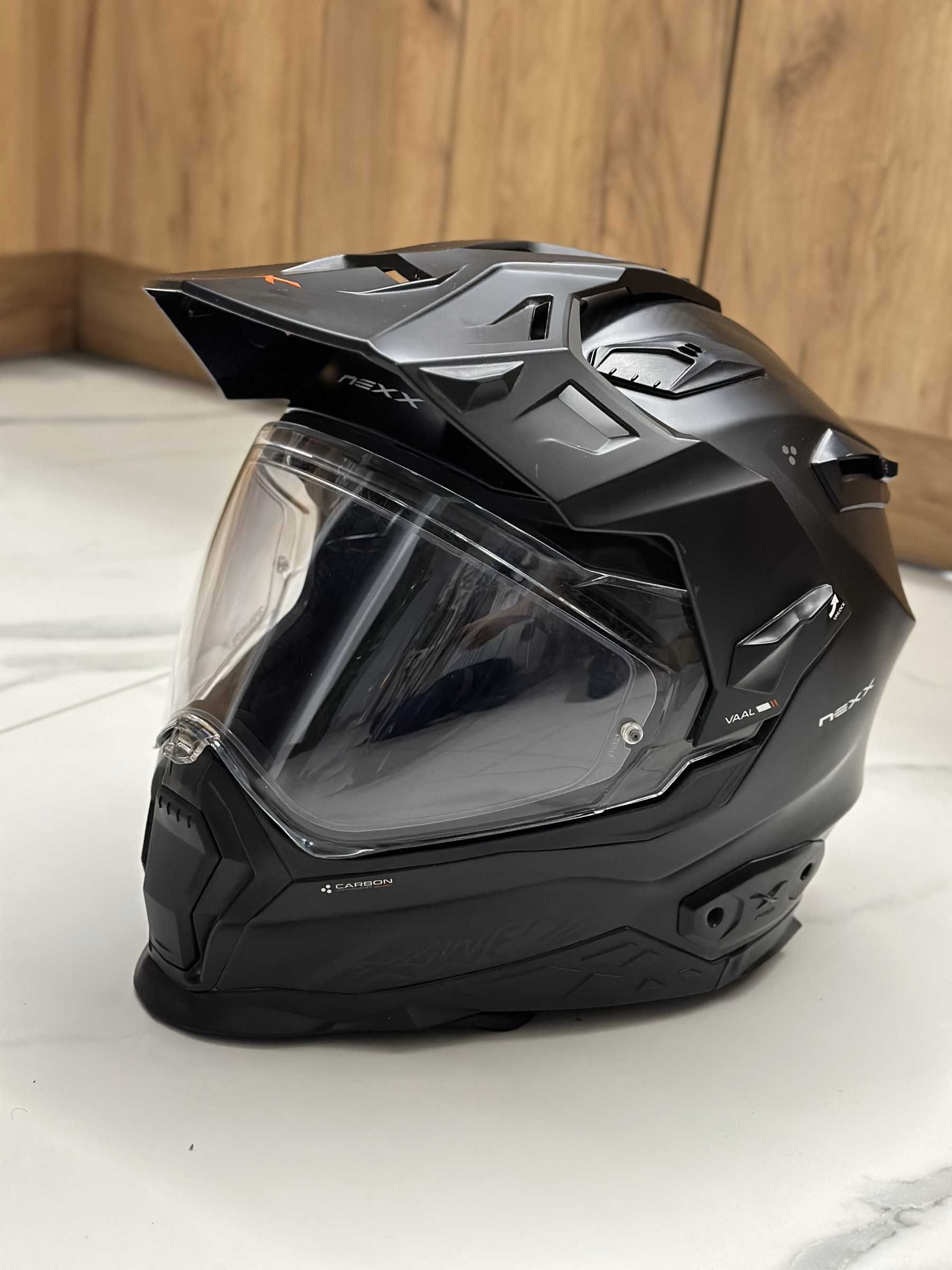 Kask integralny Nexx X.WED 2 VAAL X-Pro Carbon czarny matowy rozmiar M