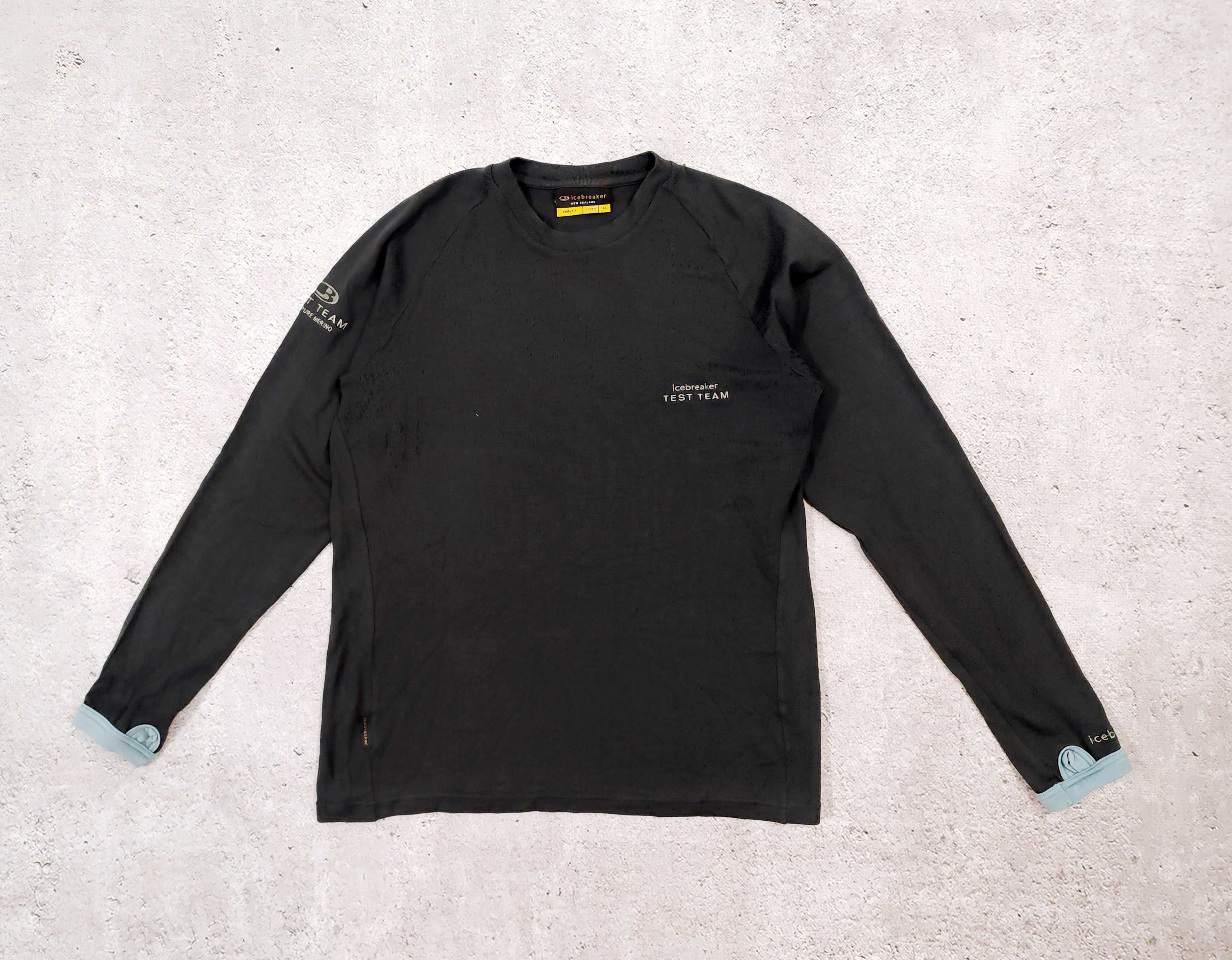 XL | ICEBREAKER Merino Test Team Koszulka męska bluza