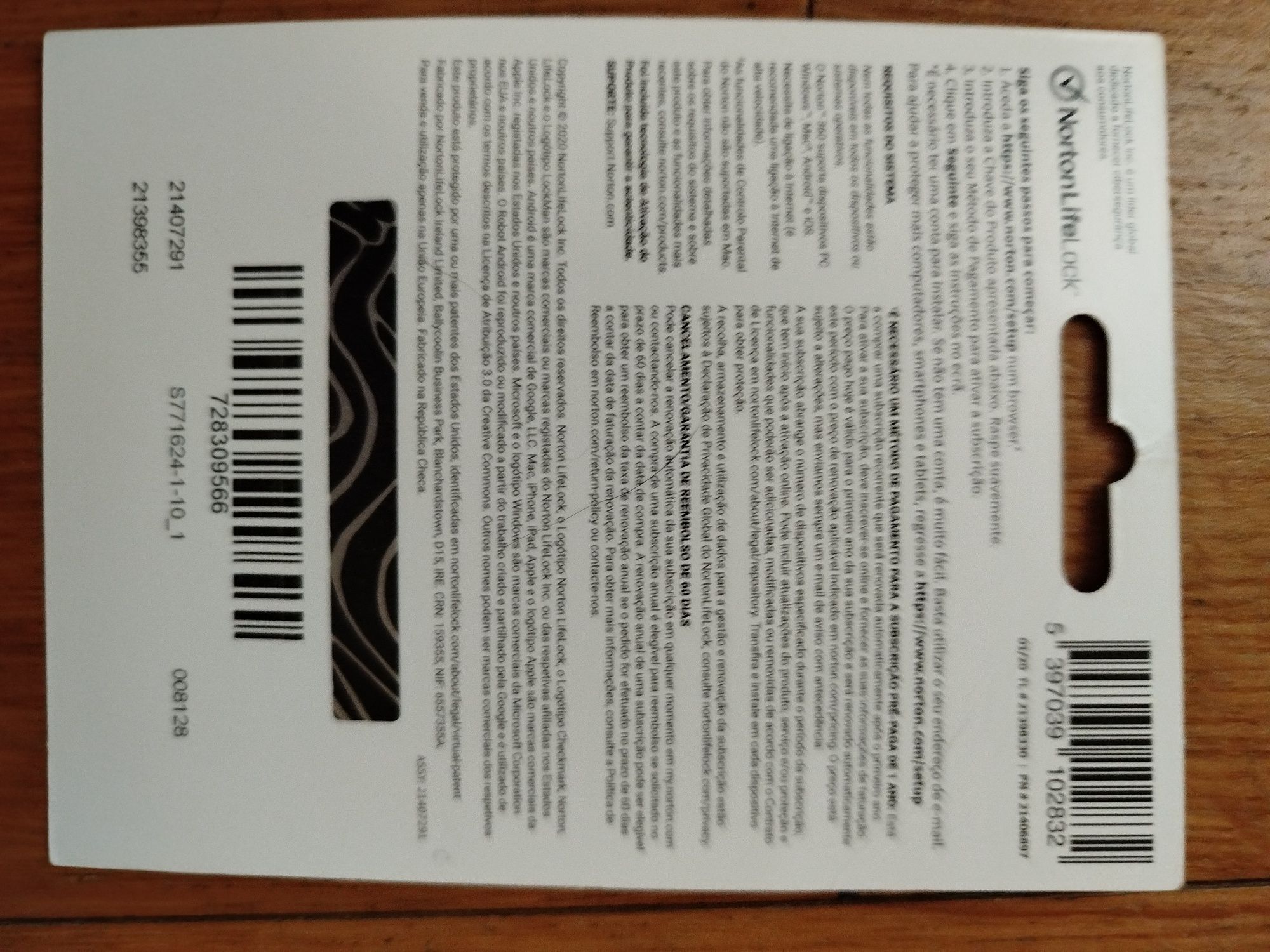 Norton 360 1 ano