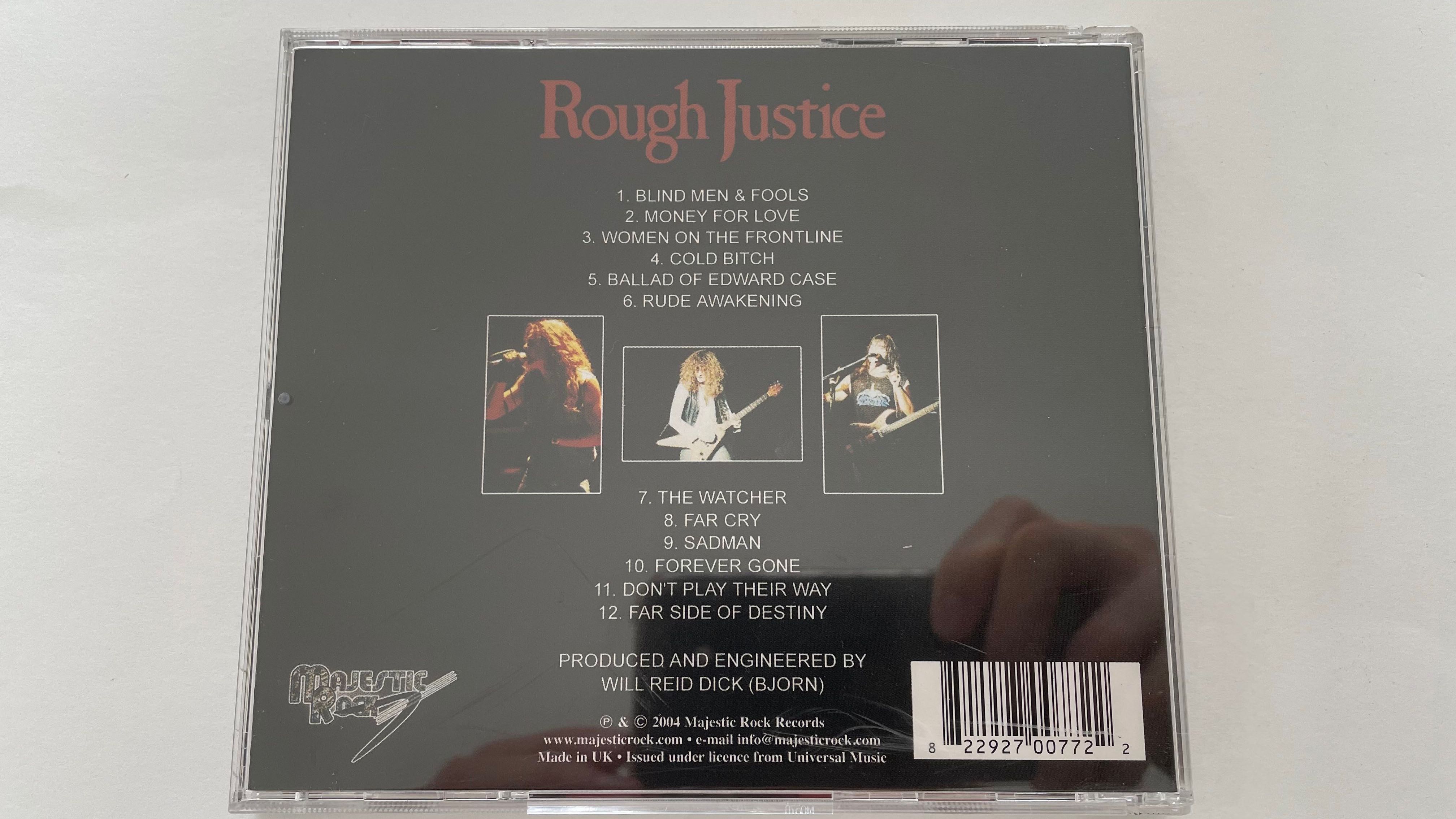 Tytan – Rough Justice - cd