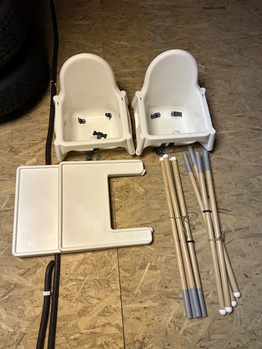 Krzesełko do karmienia Antilop ! Ikea ! Obklejone !