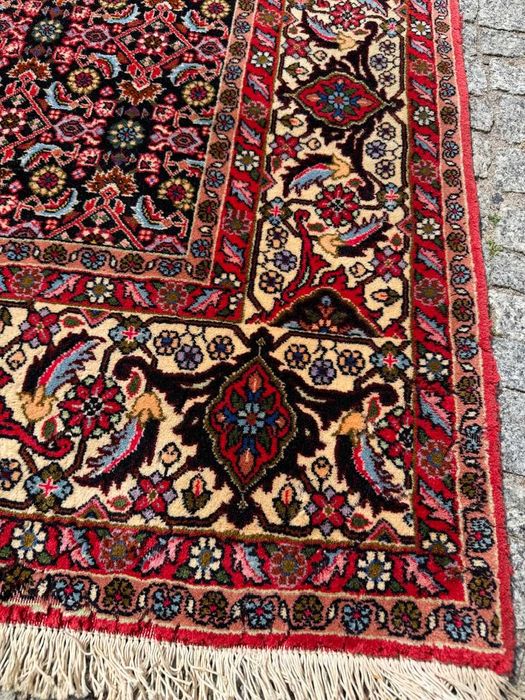 Bidjar Thakab kaszmirowy r. tkany dywan perski Iran 300x200 gal 28 tys