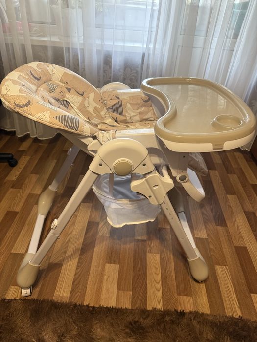 Стільчик для годування Bembi m3233 Mommy Bear Beige