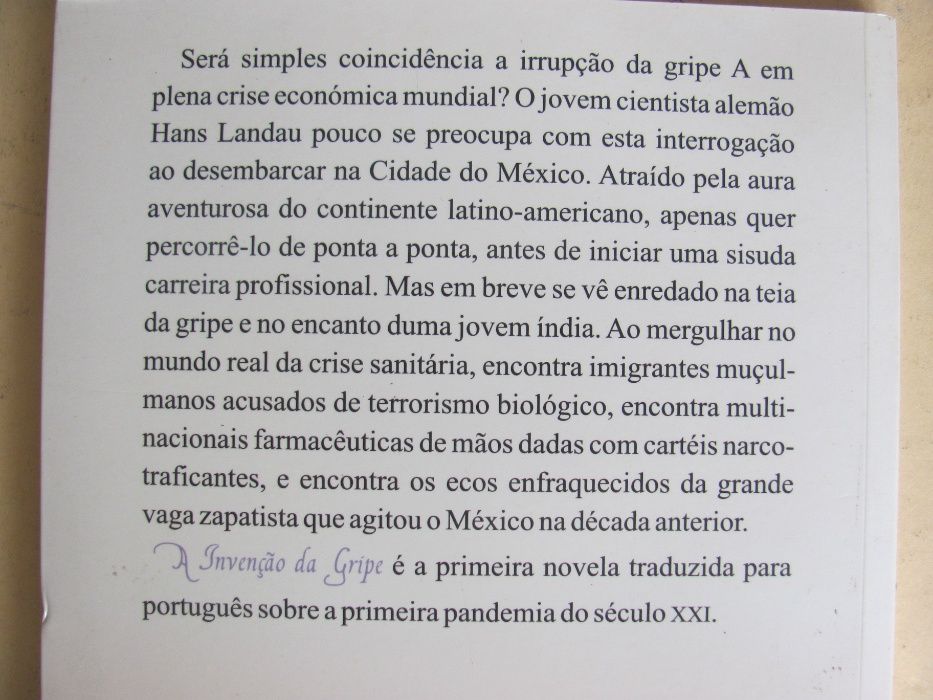 A Invenção da Gripe de A. Travers