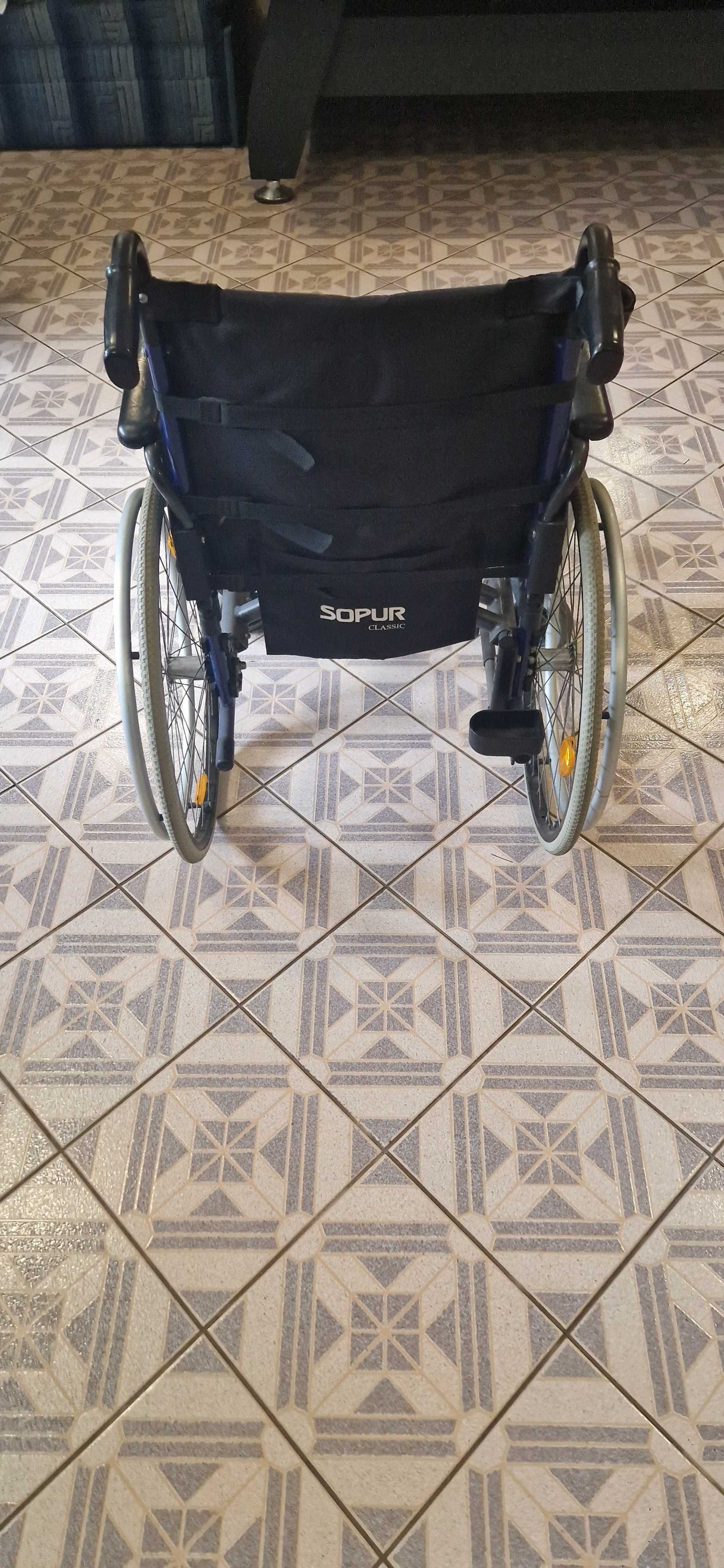 Wózek dla niepełnosprawnych inwalidzki