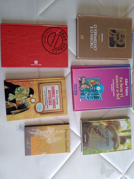 Vários (10) livros para venda, valores na descrição