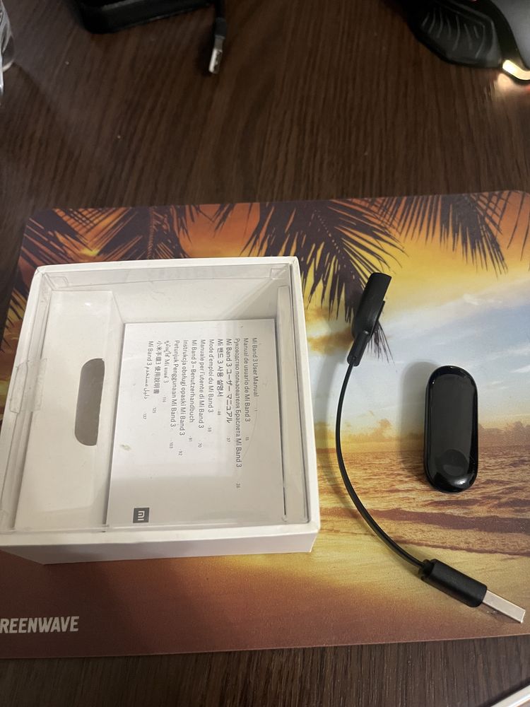 Фитнес-браслет Xiaomi mi bend 3